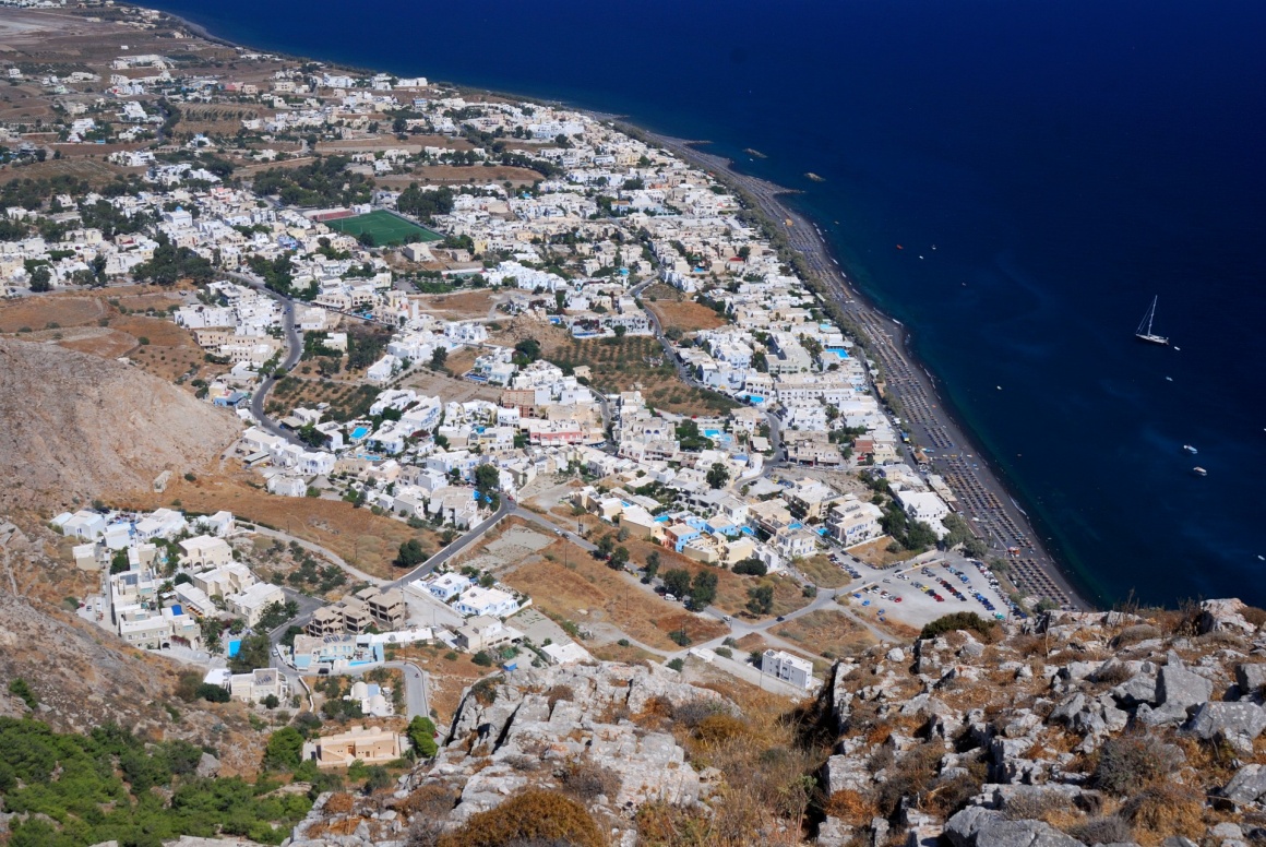 'Kamari village, island Santorini, Greece' - Σαντορίνη